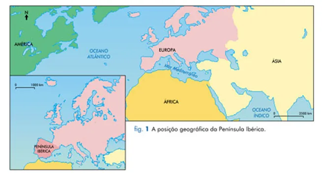 A Península Ibérica na Europa e no mundo