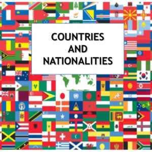 Ficha Informativa – Countries and Nationalities (1)