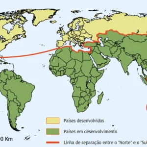 Teste de avaliação – Países desenvolvidos e países em desenvolvimento (1)