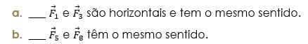 Representação de uma força 