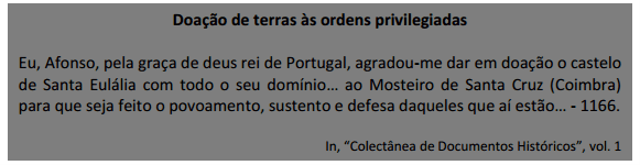 Aspetos da sociedade portuguesa nos séculos XIII e XVI 