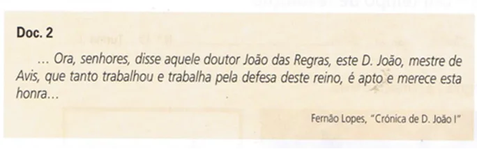Causas e consequências do problema sucessório de 1383 - 1385 