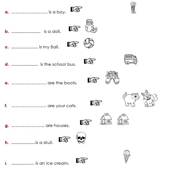 Demonstrative pronouns 