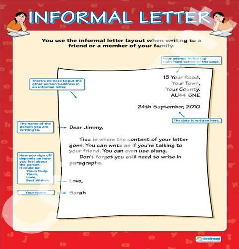 An informal letter