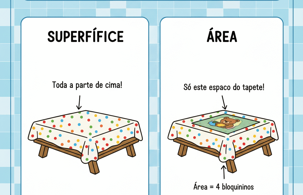 Superfícies e áreas