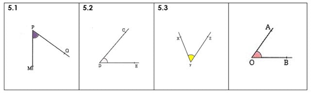 Amplitude ângulos