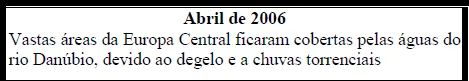 Alterações dos ecossistemas e medidas de conservação 