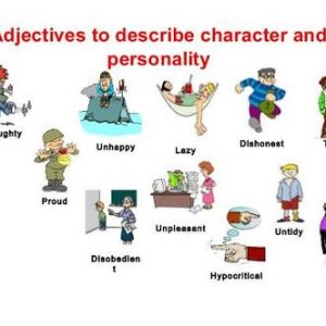 Ficha de trabalho – Adjectives for describing people (1)