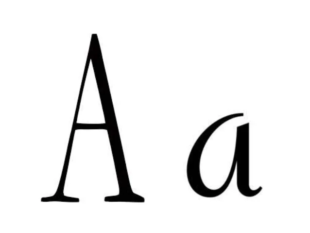 Grafismos e grafemas da letra a