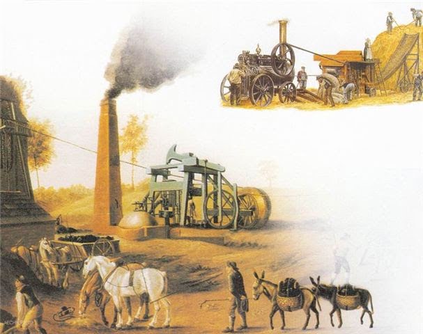 A revolução agrícola e o arranque da revolução industrial