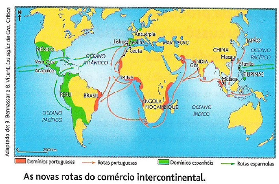 Rotas intercontinentais