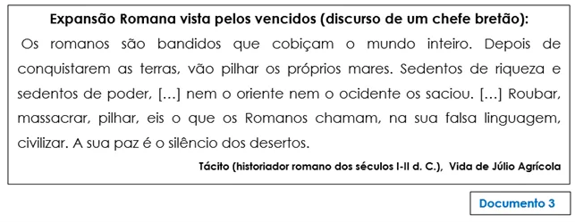 O mundo romano no apogeu do império 