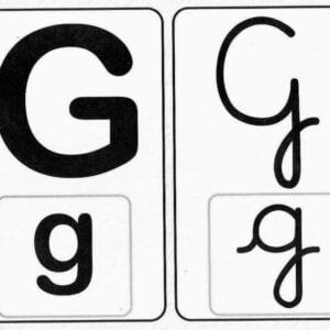 Ficha de Trabalho – Grafema g – G (1)