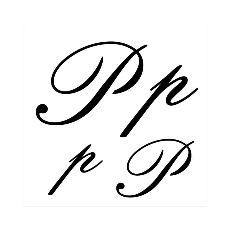 Grafema p - P