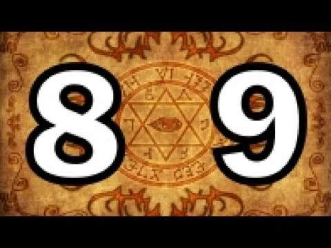 Números 8 e 9 
