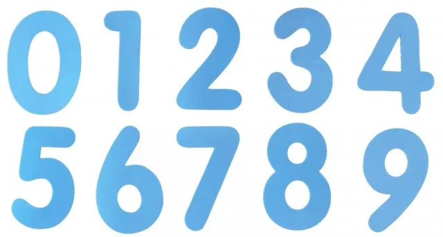 Números de 0 a 9