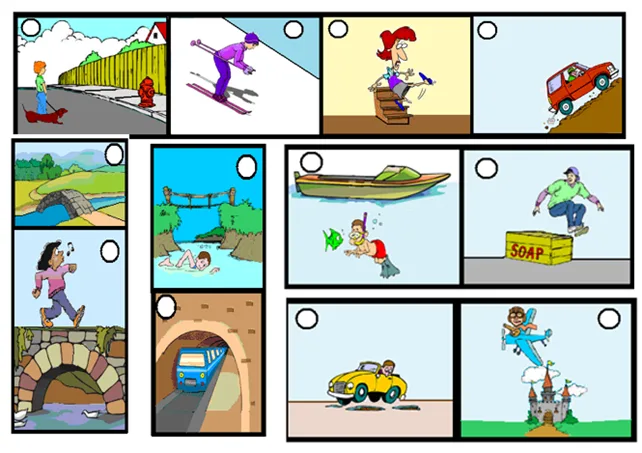 Prepositions of place and movement 