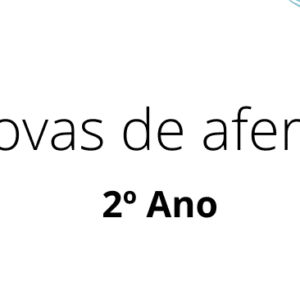 Provas de aferição 2 ano